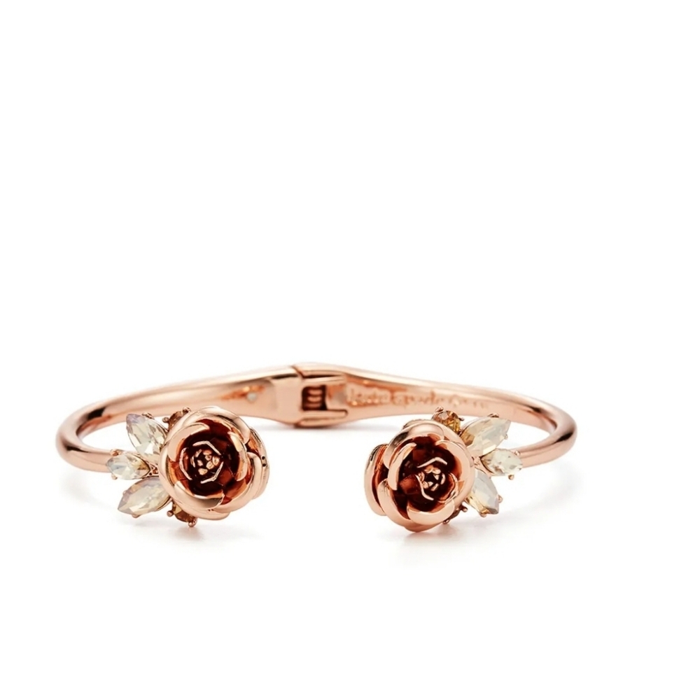 NWT Kate Spade Rose Gold Garden Garland Bracelet - Picture 2 of 8